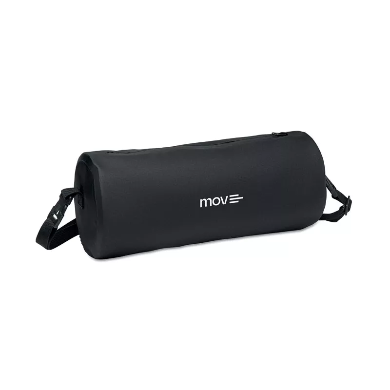 Torba wodoodporna typu dry bag z RPET 6 l BRENNA TUBE - Czarny (MO2758-03)