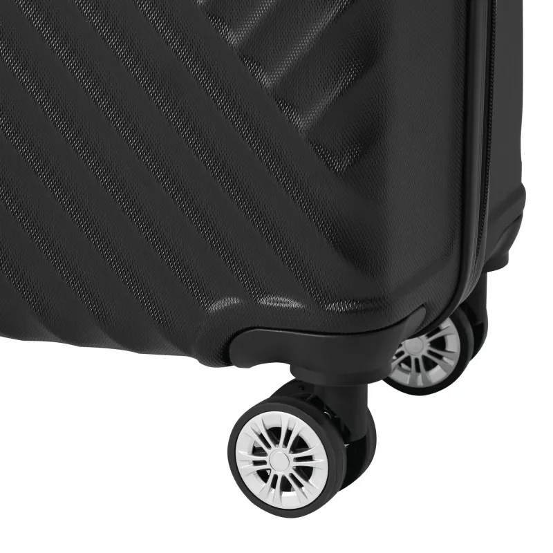 Zestaw walizek - czarny (56-2220000)