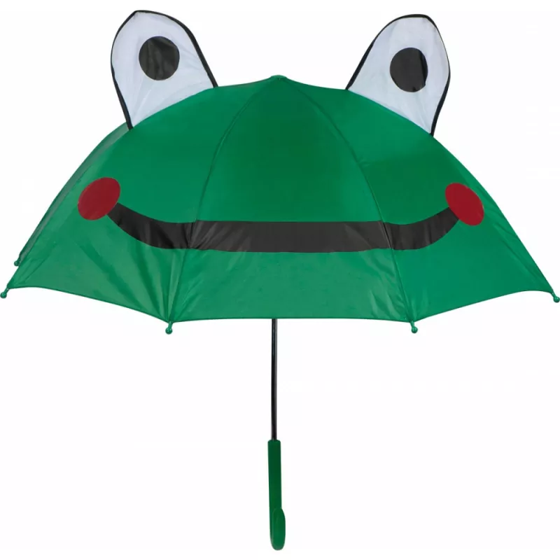 Parasol dla dzieci "żabka" - zielony (4247609)