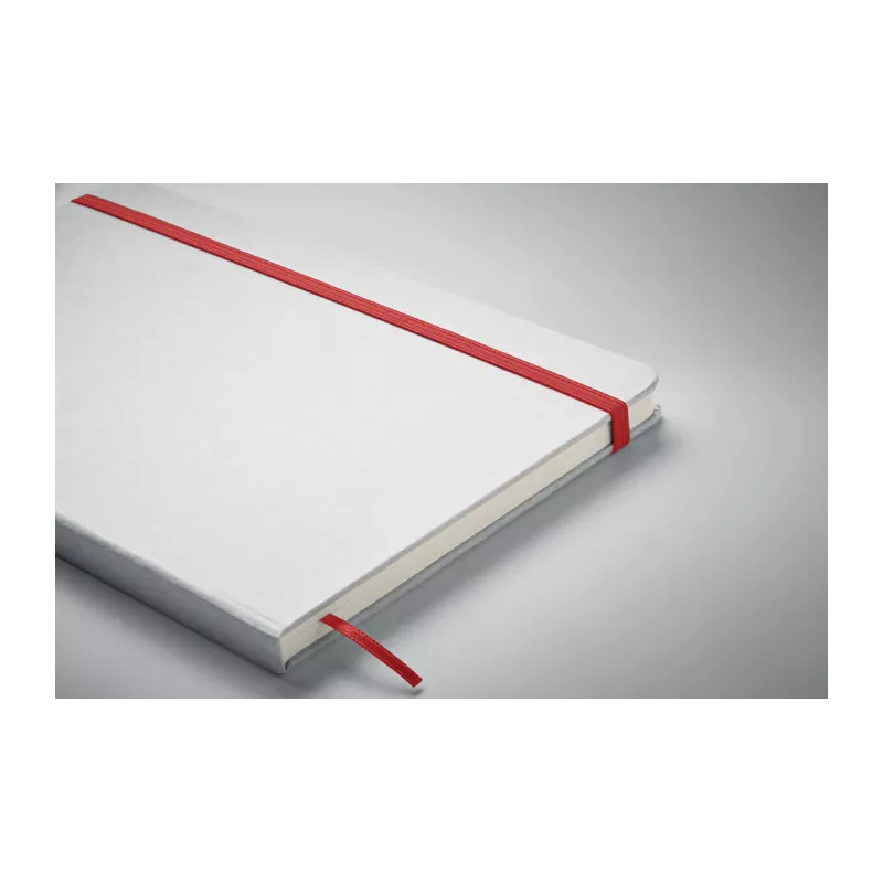Notes A5 80 kartek w linię ROUTE WHITE - Czerwony (MO2578-05)