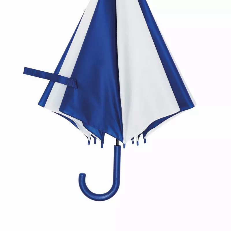 Automatyczny parasol - biały, niebieski (56-0103012)