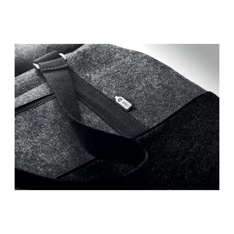 Torba sportowa z filcu RPET INDICO BAG - Kamienny Szary (MO6457-15)