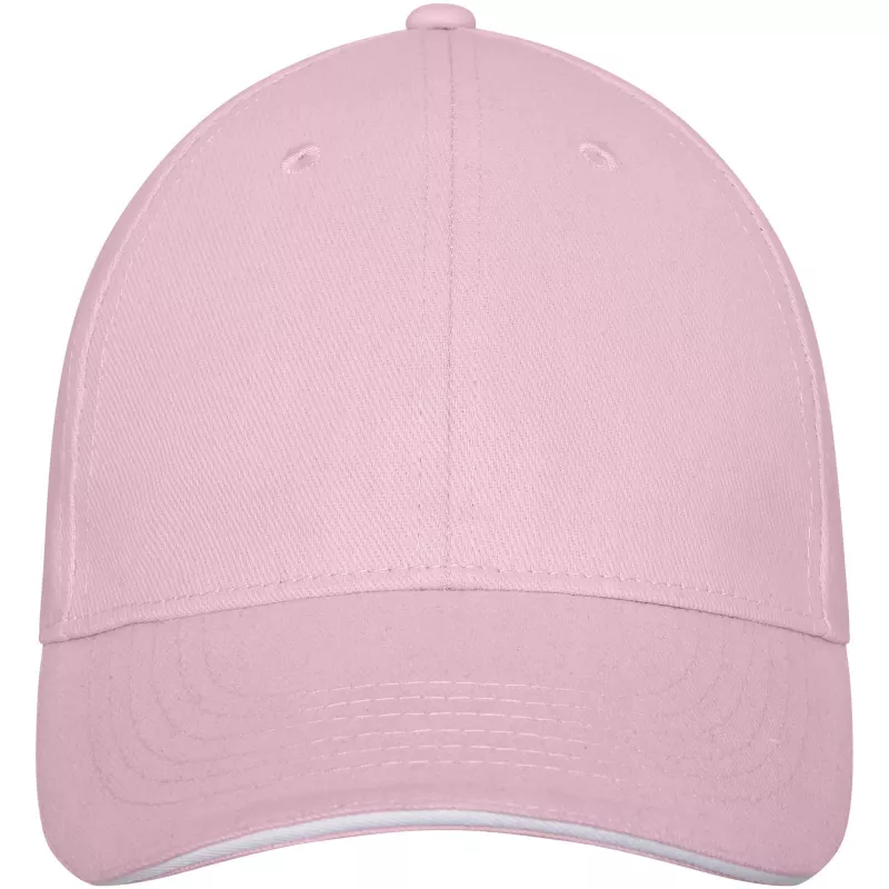 6-panelowa czapka baseballowa Darton - Jasnoróżowy (38679230)