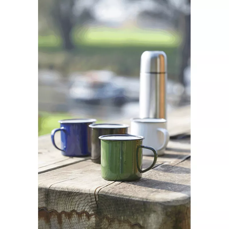 Kubek emaliowany - zielony (56-0304424)