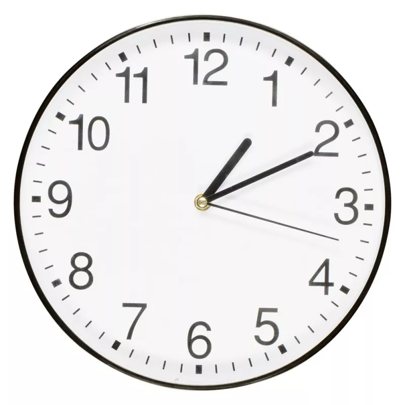 Zegar ścienny | Nix - czarny (V3449-03)
