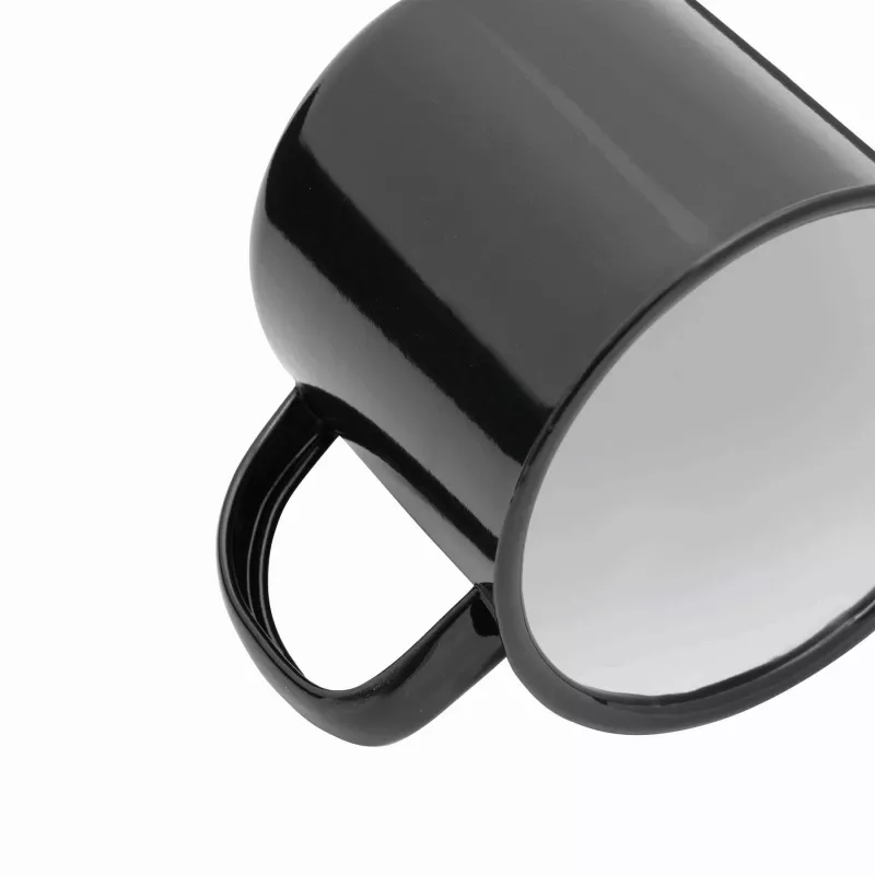 Kubek emaliowany - czarny (56-0304420)