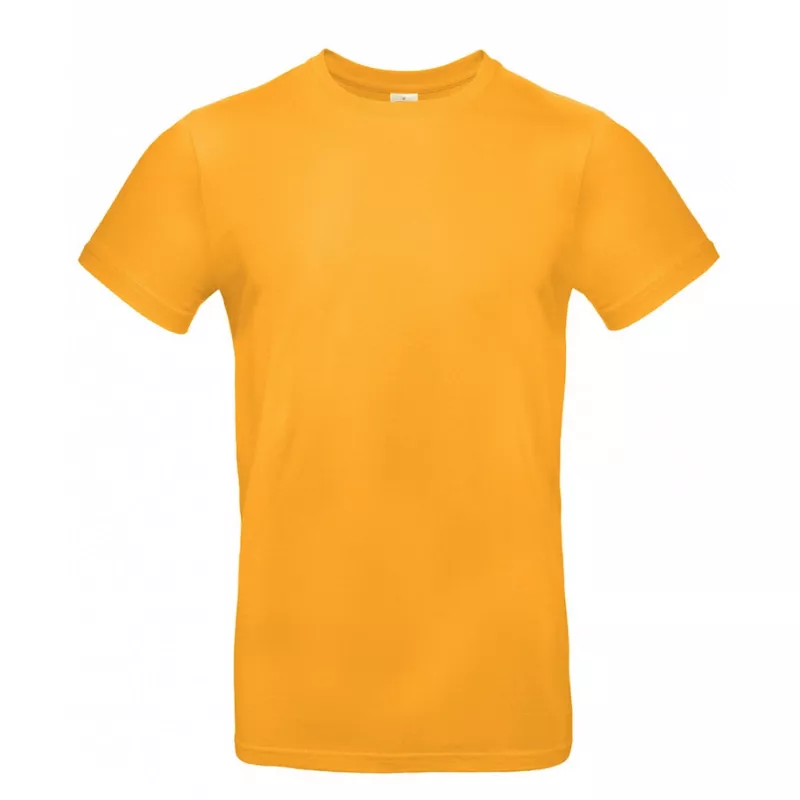 Koszulka reklamowa 185 g/m² B&C #E190 - Apricot (220) (TU03T/E190-APRICOT)