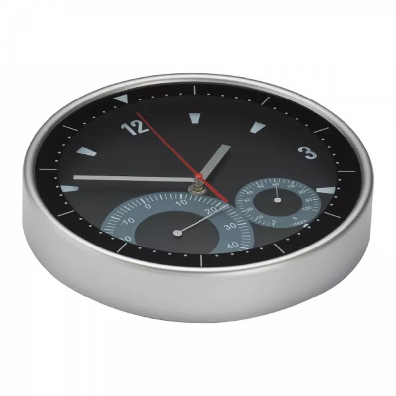 Zegar ścienny GEORGE - czarny (4122303)