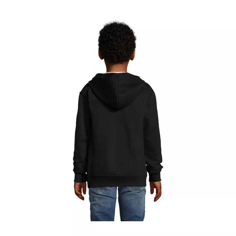 Bluza dziecięca z kapturem 260 g/m² Sol's STONE KIDS - Czarny (S02092-BK)