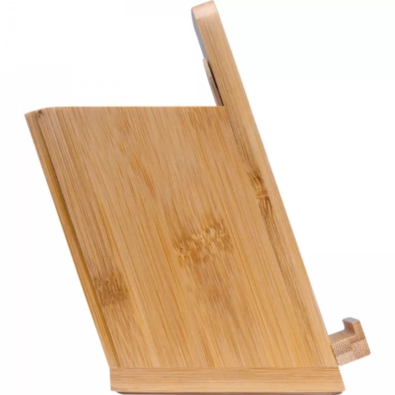 Stojak na telefon z ładowarką indukcyjną JULIUS - beżowy (2185113)