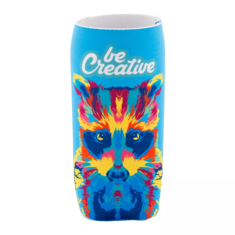 PrintCan Slim pokrowiec chłodzący na puszkę RPET - biały (AP716870)