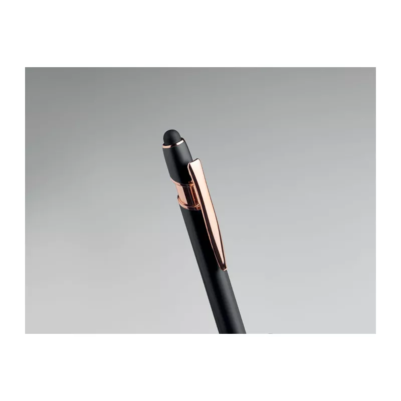 Długopis z aluminium z recyklingu SCRIBBLE - Czarny (MO2380-03)