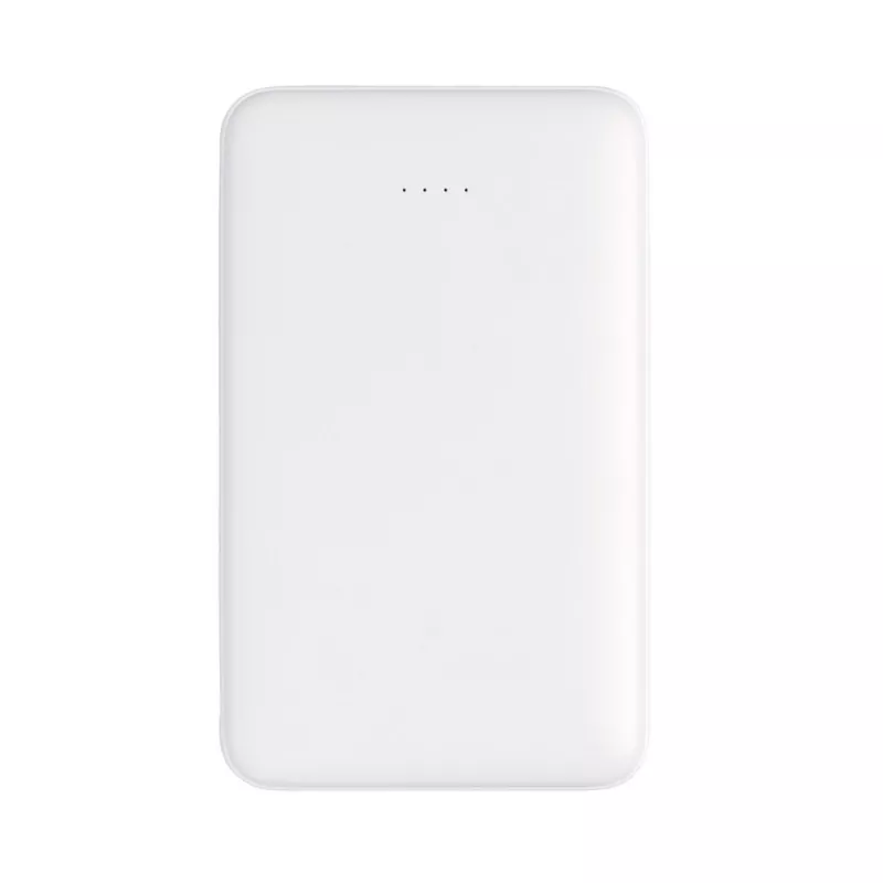 Power bank 5000 mAh, zintegrowany kabel 3 w 1 - biały (P322.083)