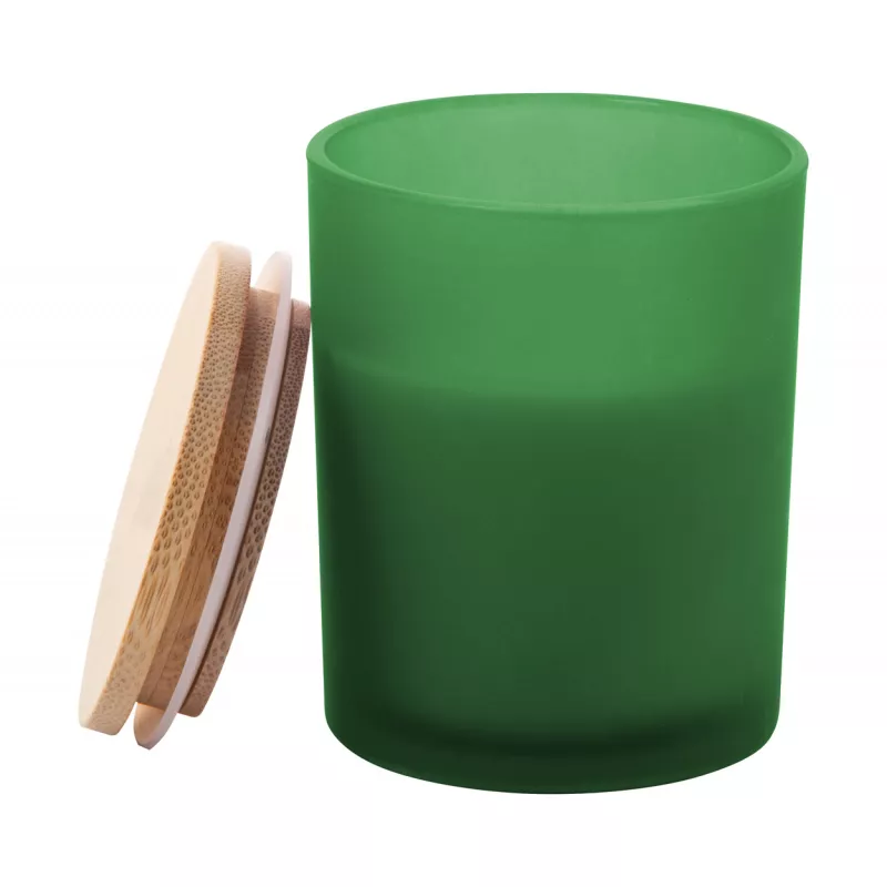 Daizu XL świeca / świeczka, wanilia - zielony (AP800762-07)