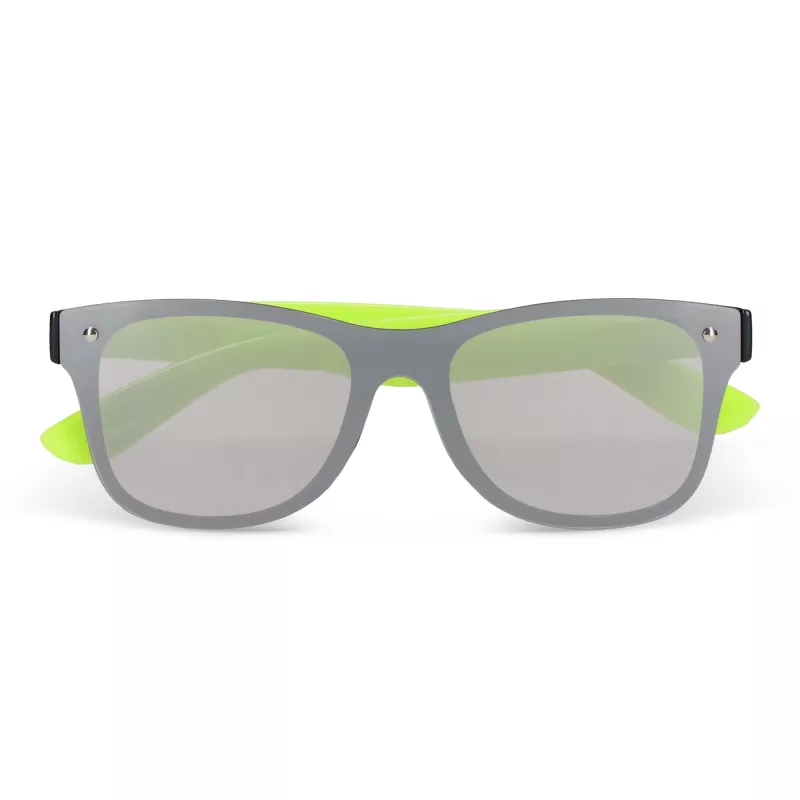 Okulary przeciwsłoneczne Justin R-PC z lustrzanymi soczewkami UV400 - jasnozielony (LT86731-N0032)