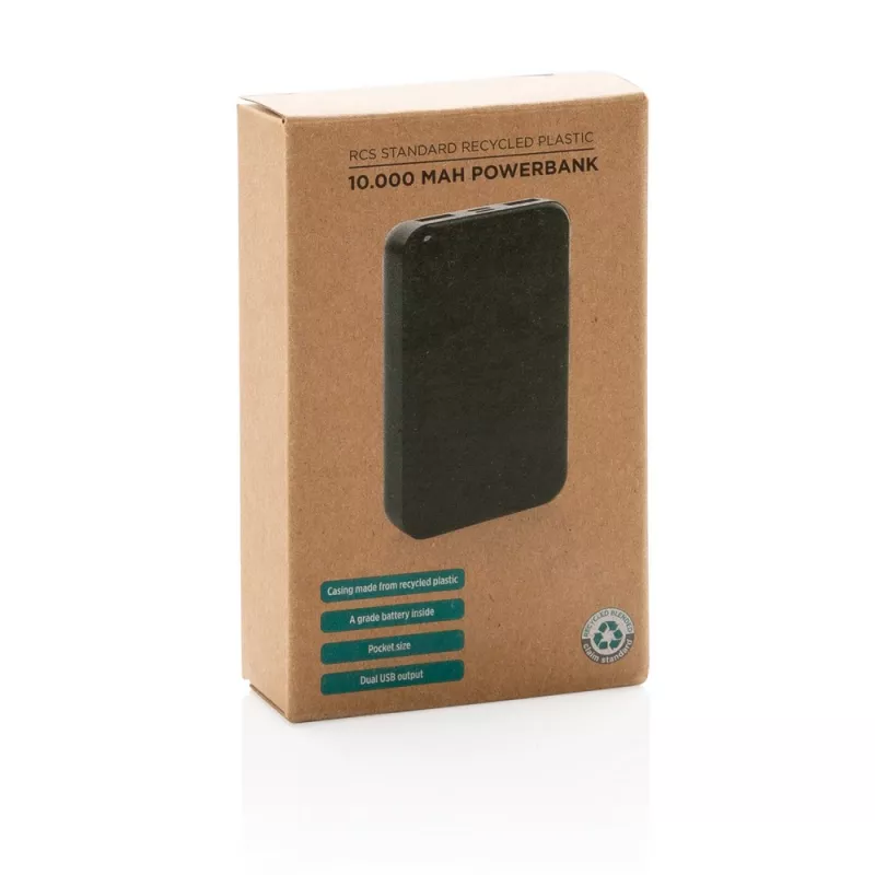 Power bank 10000 mAh - czarny (P322.661)