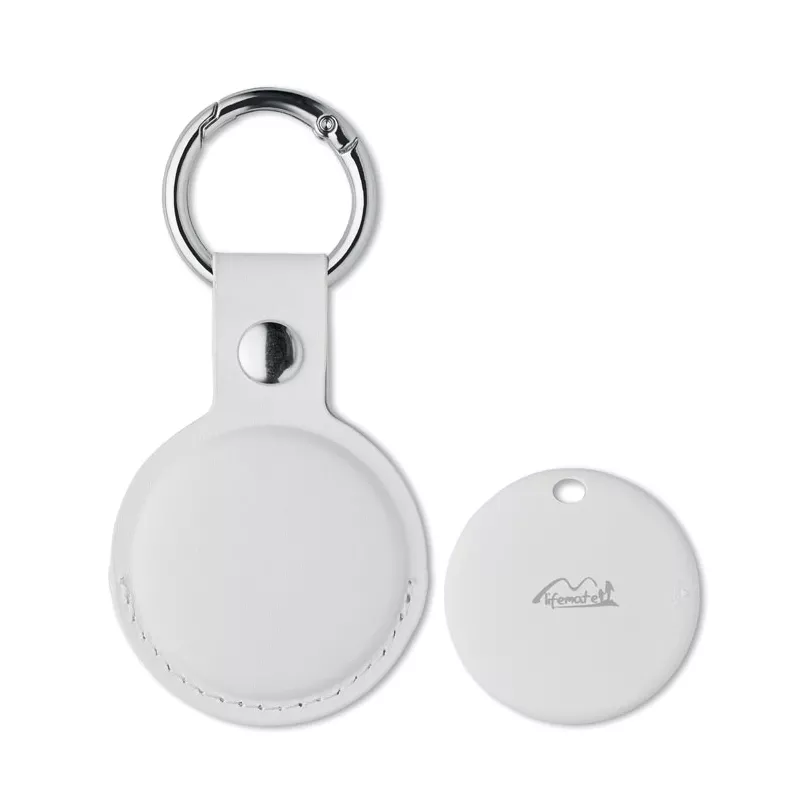 Lokalizator Find My w etui z PU LIFEMATE IN PU CASE - Bialy (MO3108-06)