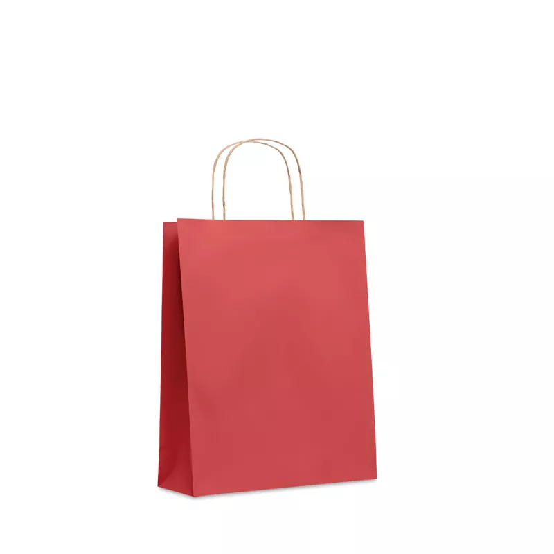Torba prezentowa średnia 90 g/m² PAPER TONE M - Czerwony (MO6173-05)
