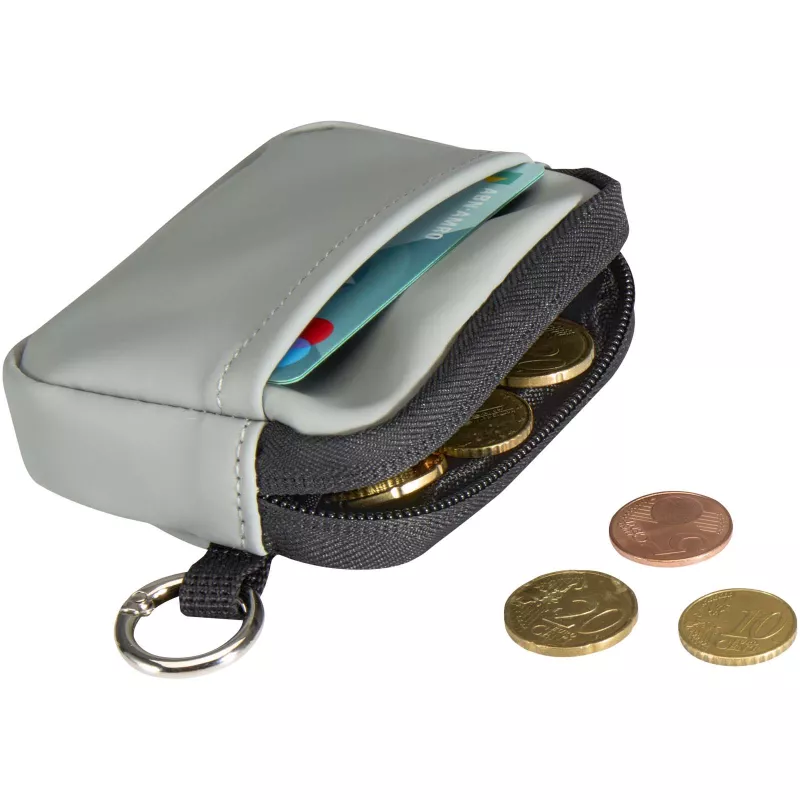 Resi Plus portfel z recyklingu z certyfikatem GRS - Szary (13013982)