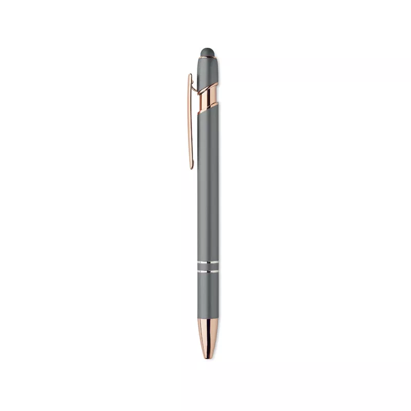 Długopis z aluminium z recyklingu SCRIBBLE - Kamienny Szary (MO2380-15)