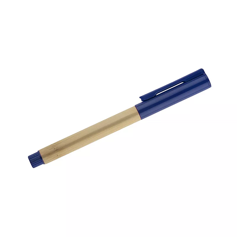 Długopis bambusowy TUFI - niebieski (19202-03)