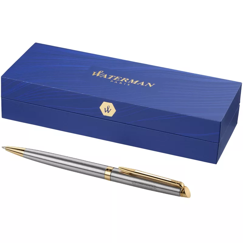 Długopis Waterman Hémisphère - Srebrny-Złoty (10651600)