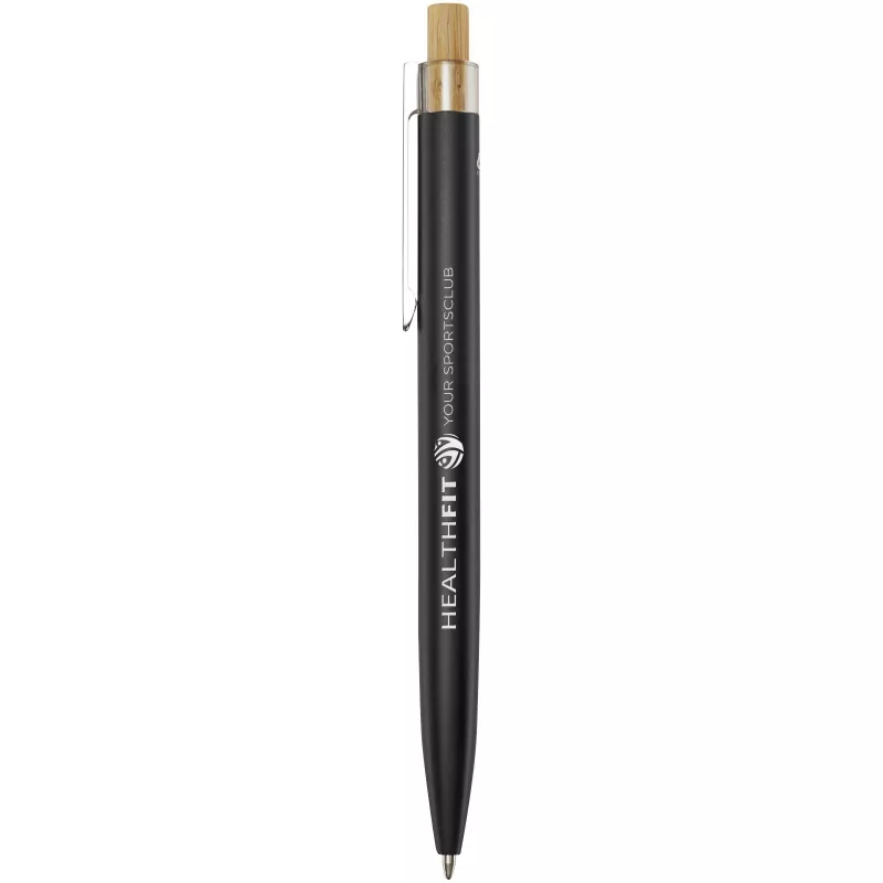 Nooshin długopis z aluminium z recyklingu - Czarny (10787990)