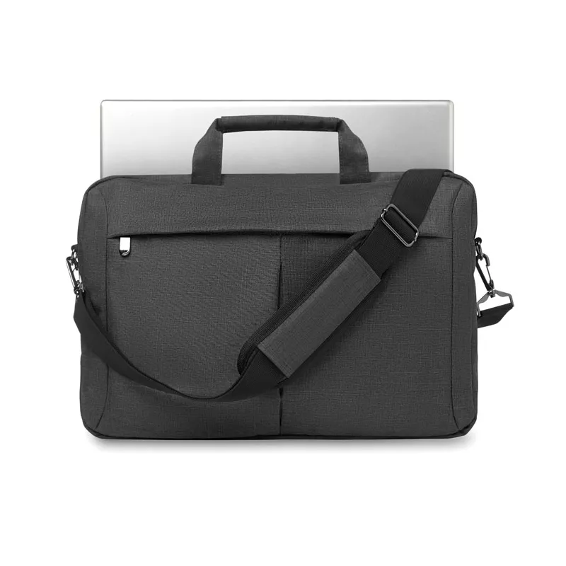 Torba na laptopa 15" z poliestru 360D STOCKHOLM - Szary (MO8957-07)