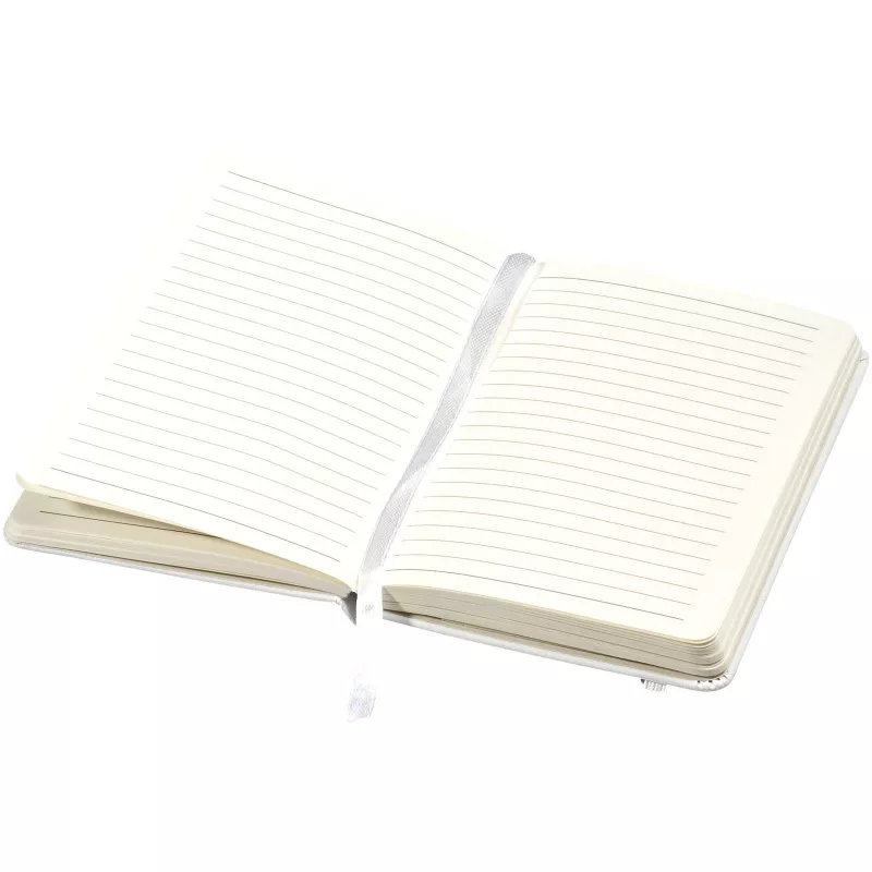 Notes kieszonkowy A6 Classic w twardej okładce - Biały (10618005)