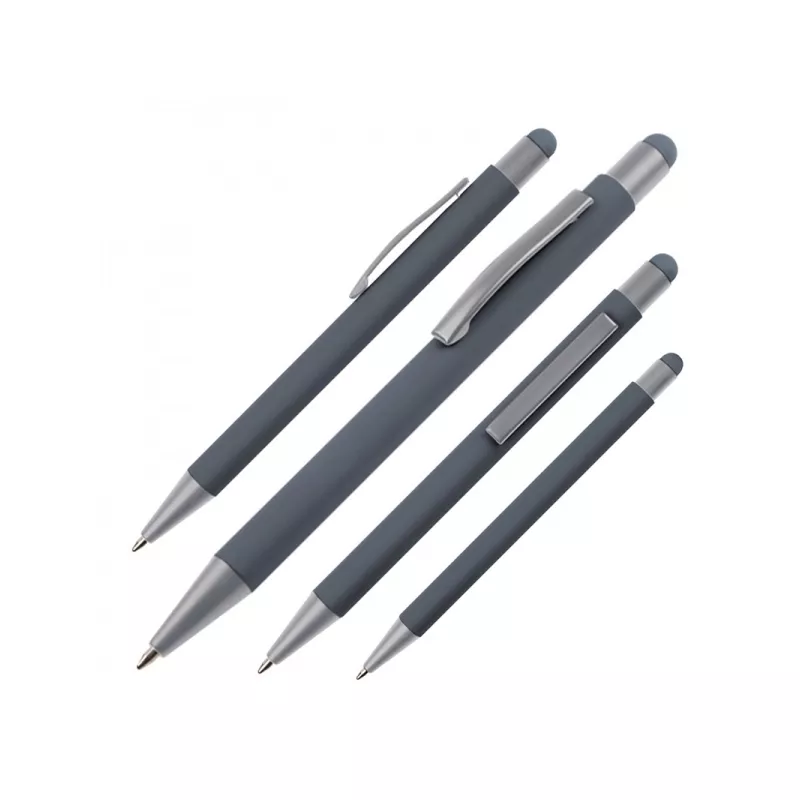 Długopis metalowy touch pen SALT LAKE CITY - grafitowy (093477)