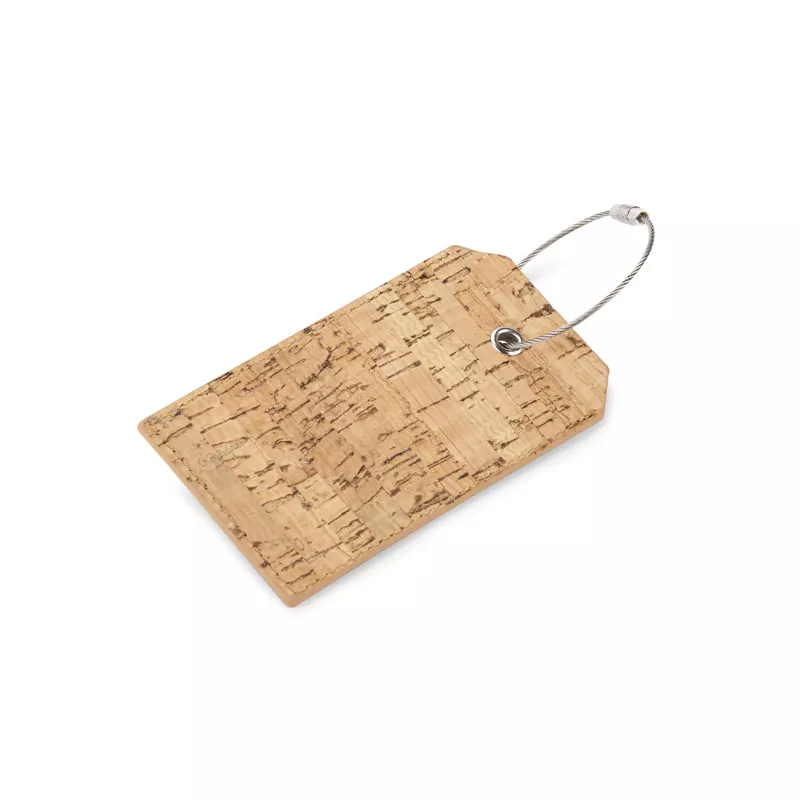 Identyfikator do walizek LATIDO - brązowy (20803-17)