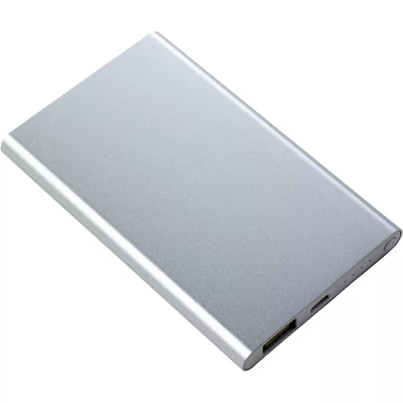 Power bank 4000 mAh - srebrny (V3577-32)