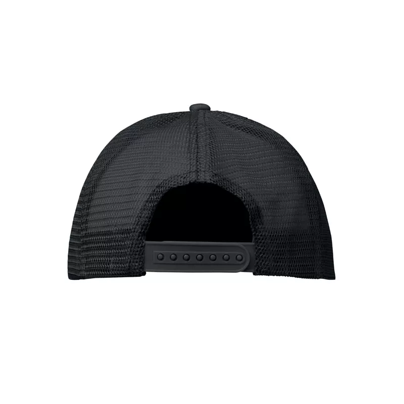 Czapka trucker 5-panelowa 150 g/m² BUBBLE - Czarny (MO2269-03)