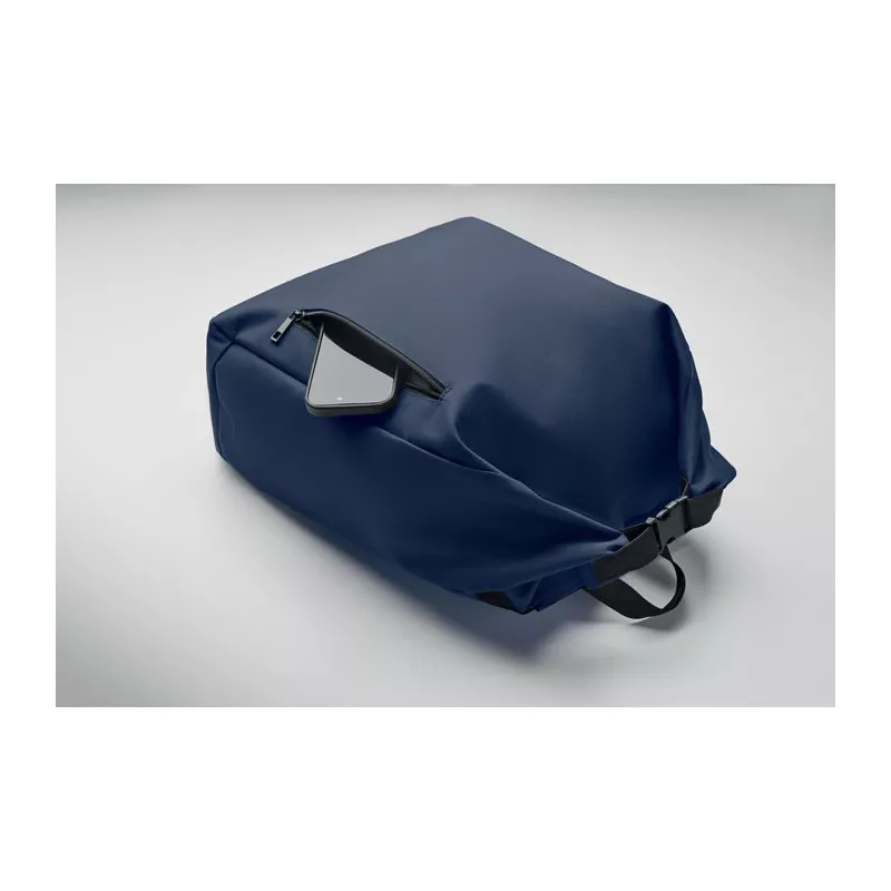Plecak na laptop 15" z RPET 600D UNITON - Francuski Granat (MO2969-85)