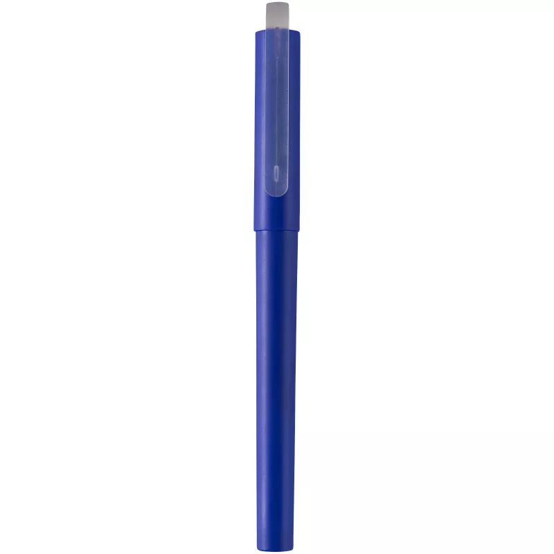 Mauna długopis żelowy z tworzywa PET z recyklingu - Błękit królewski (10780953)