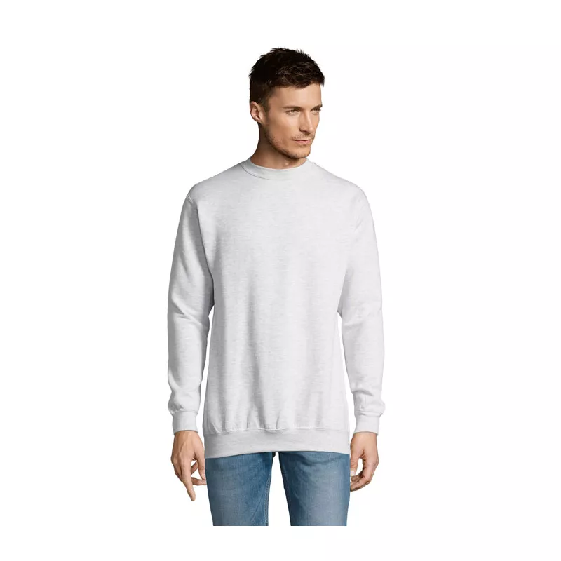 Bluza unisex klasyczna 280 g/m² Sol's NEW SUPREME - Popiól (S13250-AS)