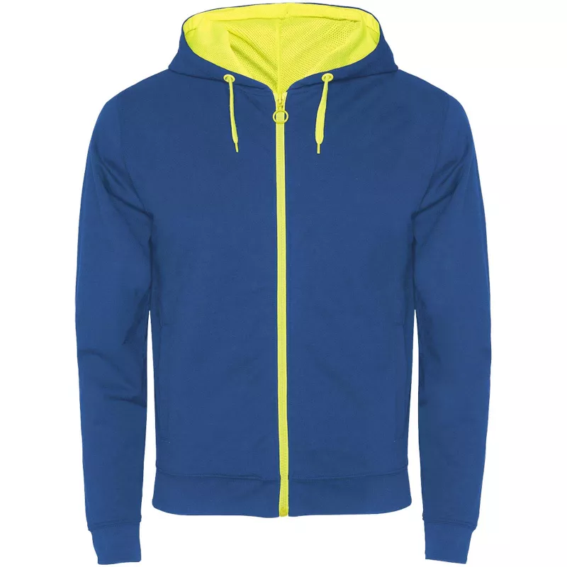 Fuji bluza unisex - Błękit królewski-Fluor Yellow (R1105-FLYELLOW-ROYAL)
