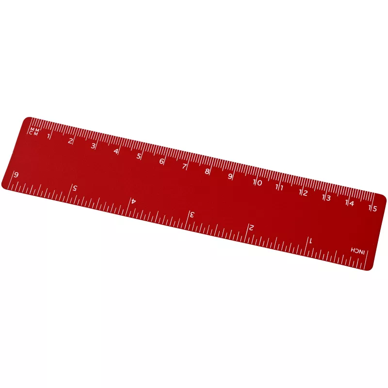 Linijka Rothko PP o długości 15 cm - Czerwony (21054006)
