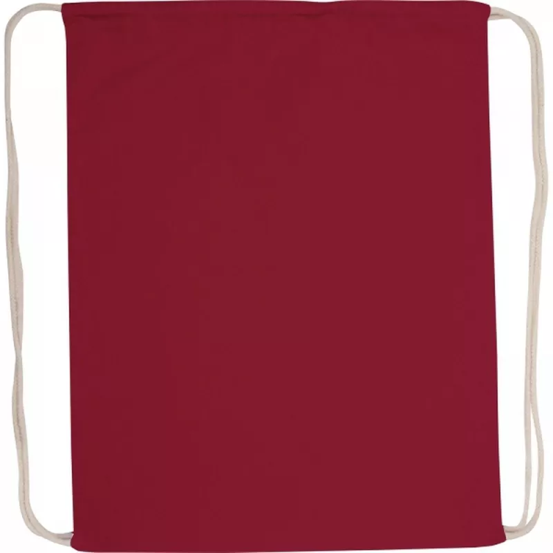 Worek bawełniany 140g/m2 WITALIS - bordowy (6002402)