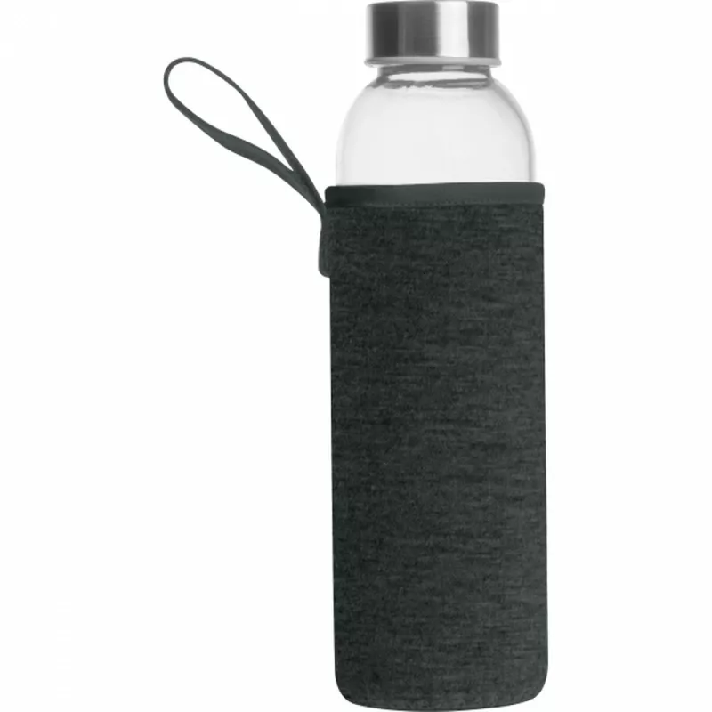 Butelka szklana KLAGENFURT 500 ml - ciemnoszary (084277)