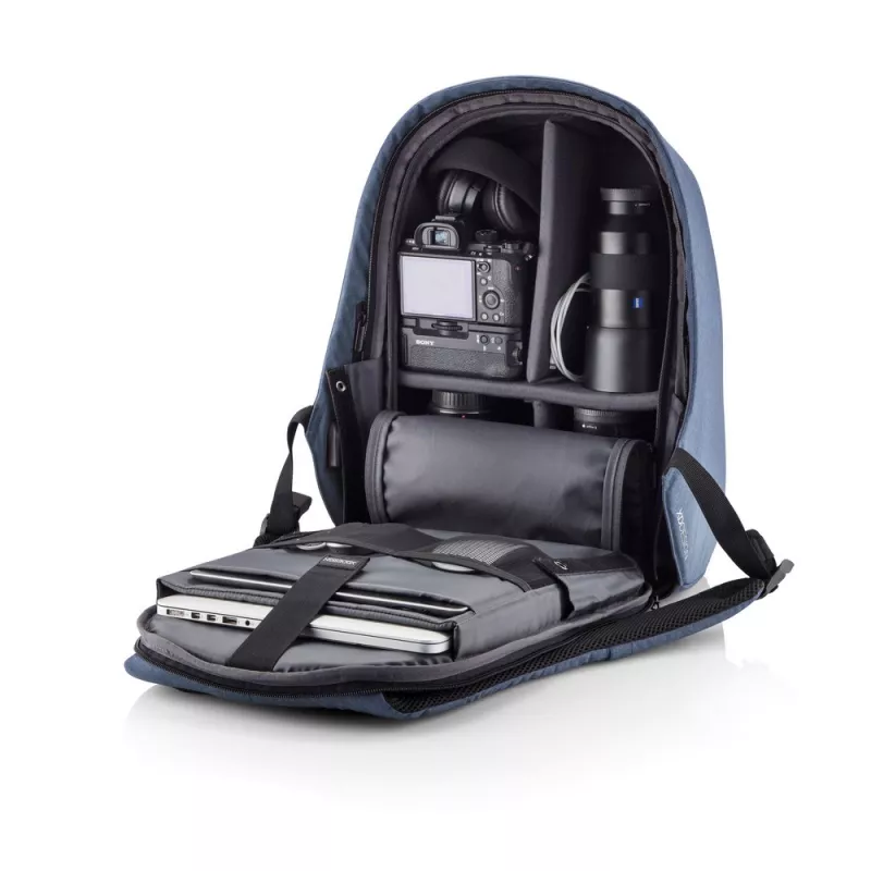 Bobby Hero Regular plecak chroniący przed kieszonkowcami - niebieski (P705.299)
