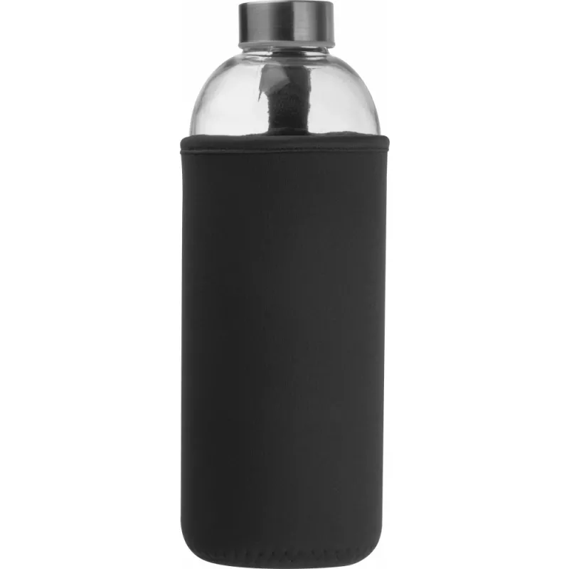 Butelka szklana 1000 ml w neoprenowym etui - czarny (6242703)