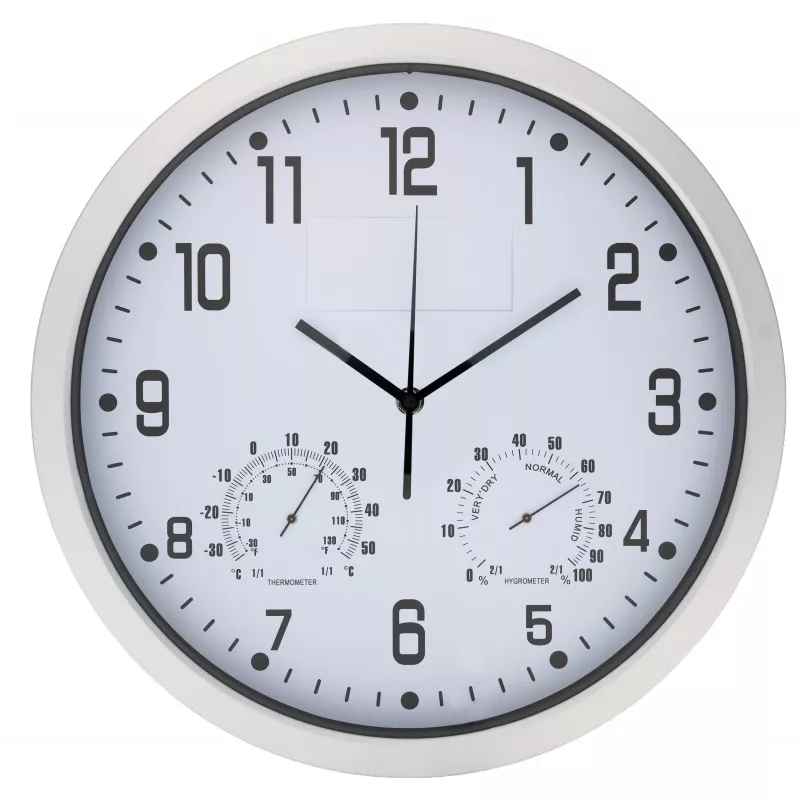 Zegar ścienny CrisMa MALCOLM - biały (4123806)