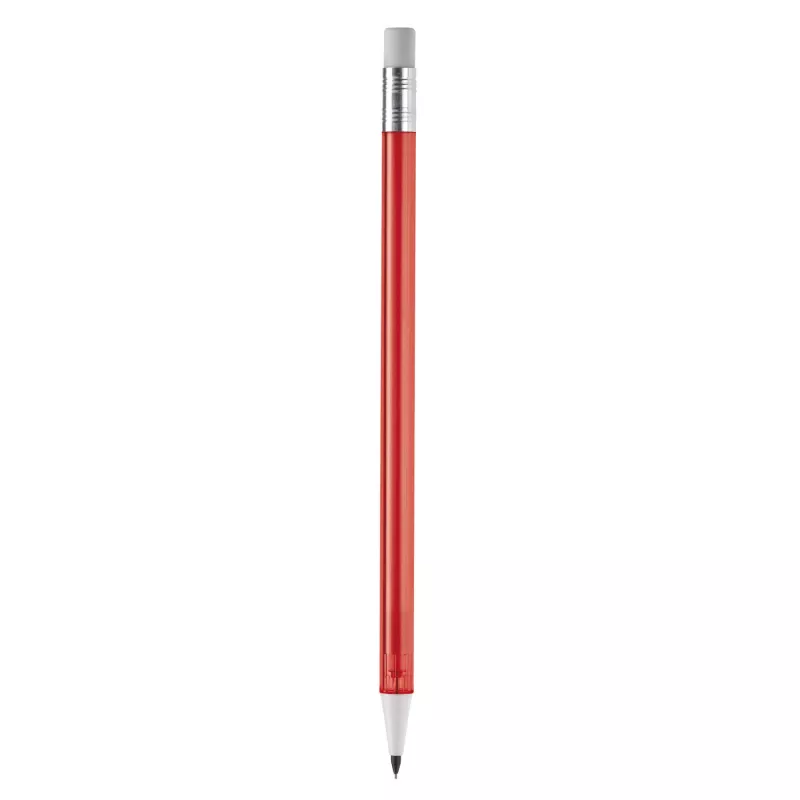 Ołówek Illoc - czerwony transparentny (LT89251-N0421)