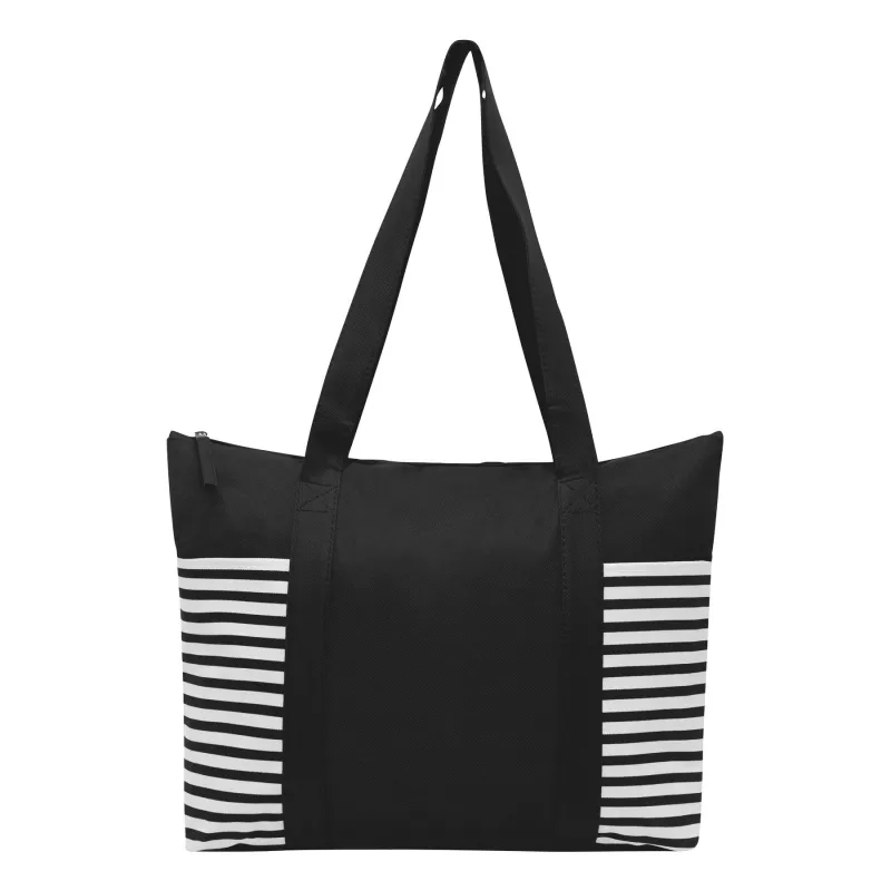 Torba na zakupy - biały, czarny (56-0820528)