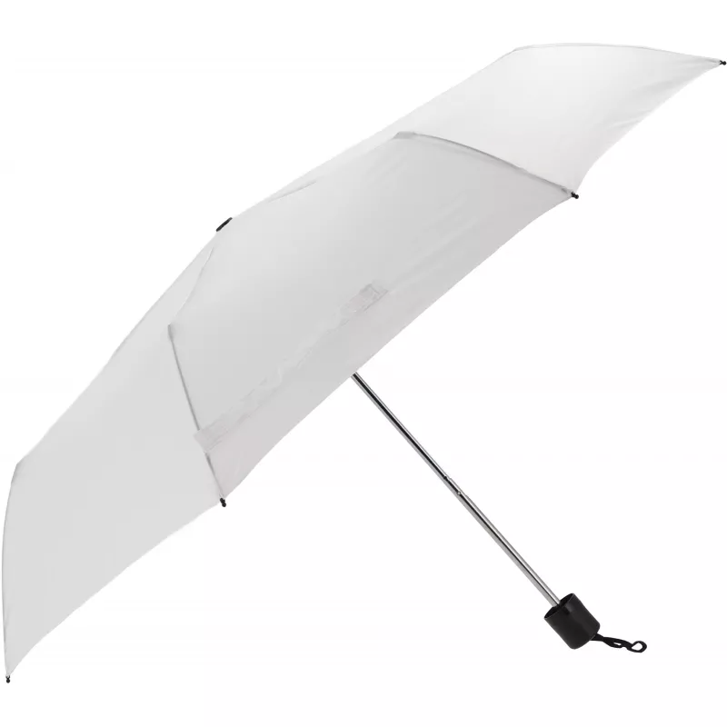 Parasol manualny rPET Ø98 cm NORTHAMPTON - biały (433606)