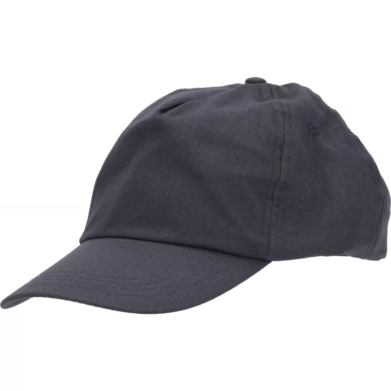 Czapka z daszkiem 5 paneli SANTA FE - ciemnoszary (246677)