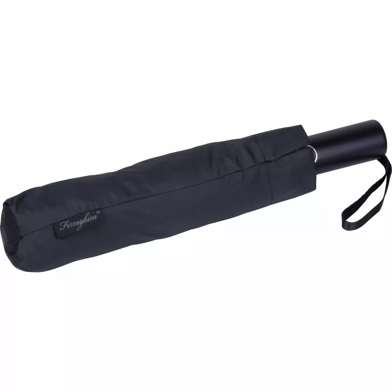 Parasol kieszonkowy automatyczny Ferraghini NIKOLAUS - czarny (F25103)