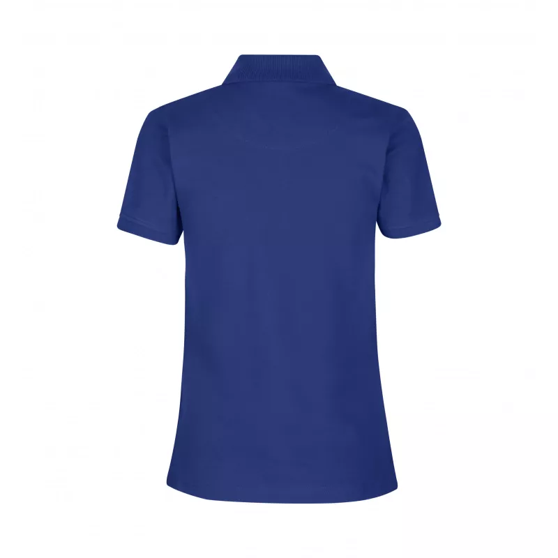 Koszulka bawełniana damska 210 g/m² ID Polo/stretch 527 - Royal Blue (0527-ROYAL BLUE)