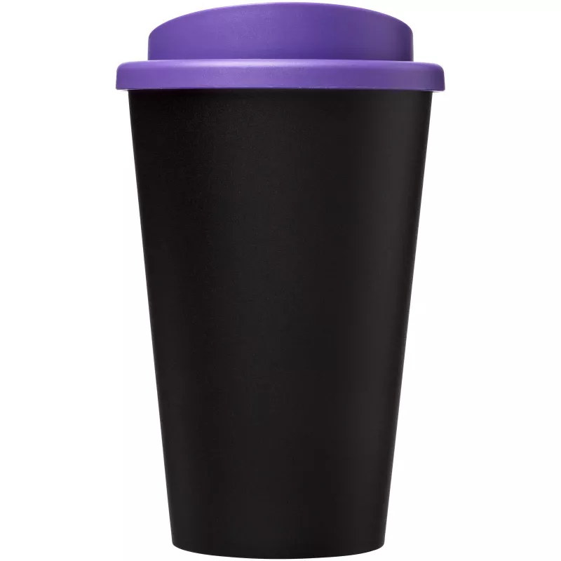 Kubek termiczny z serii Americano® o pojemności 350 ml - Czarny-Fioletowy (21000106)